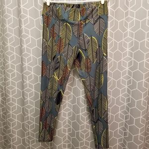 Lularoe TC Leggings - Leaves